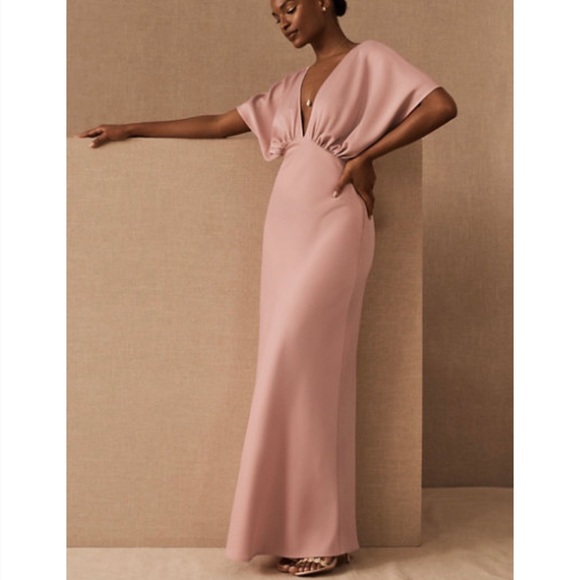 Bhldn Anthropologie Leila Satin 